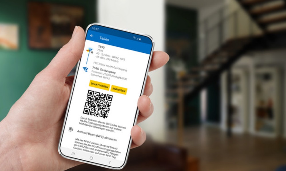 Código QR de red inalámbrica