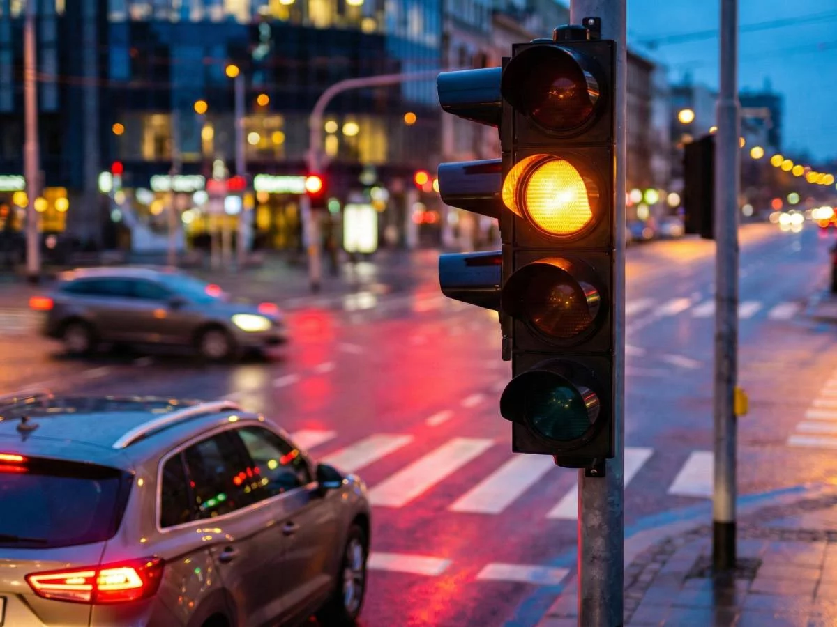 Esto es lo único que tienes que hacer cuando el semáforo está en ámbar