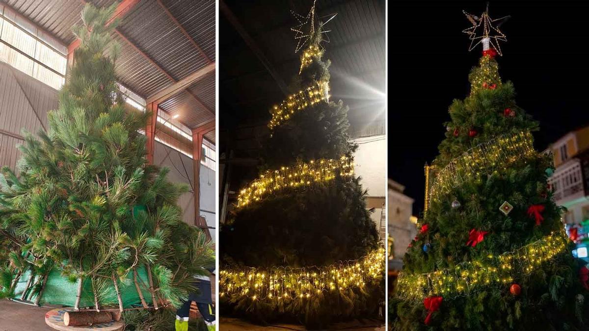 un «trabajo de artesanía» que ronda los ocho metros de altura