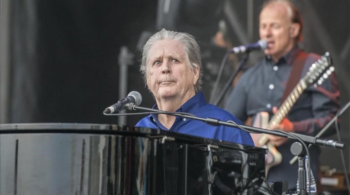 Brian Wilson, en el concierto que ofreció el sábado en el Primavera Sound.