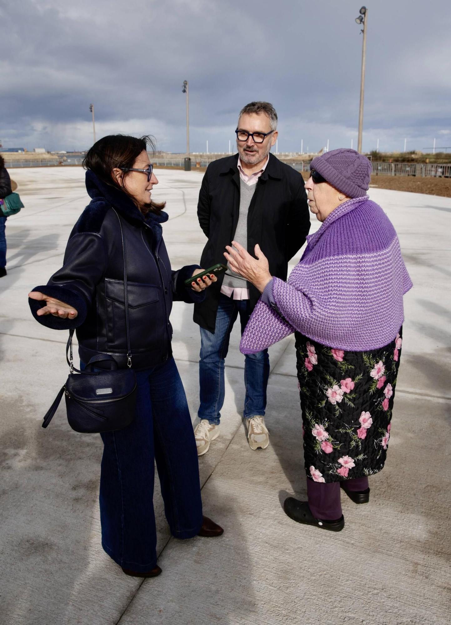 El Paseo Naval de Gijón ya está abierto a la ciudadanía (en imágenes)