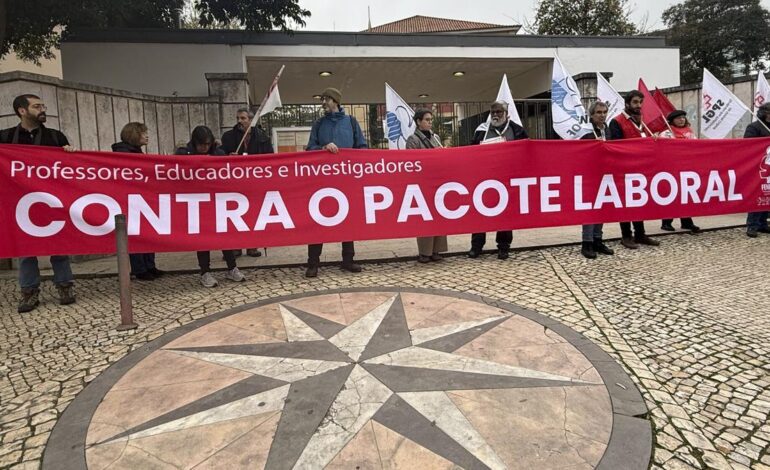 PARO EN PORTUGAL | Gran seguimiento en Portugal de la huelga general en contra la reforma laboral del Gobierno