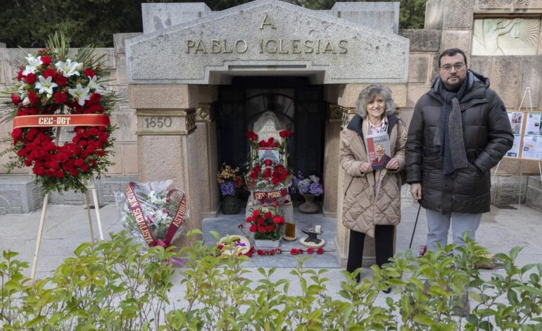 Barbón, en Madrid para reivindicar la figura de Pablo Iglesias