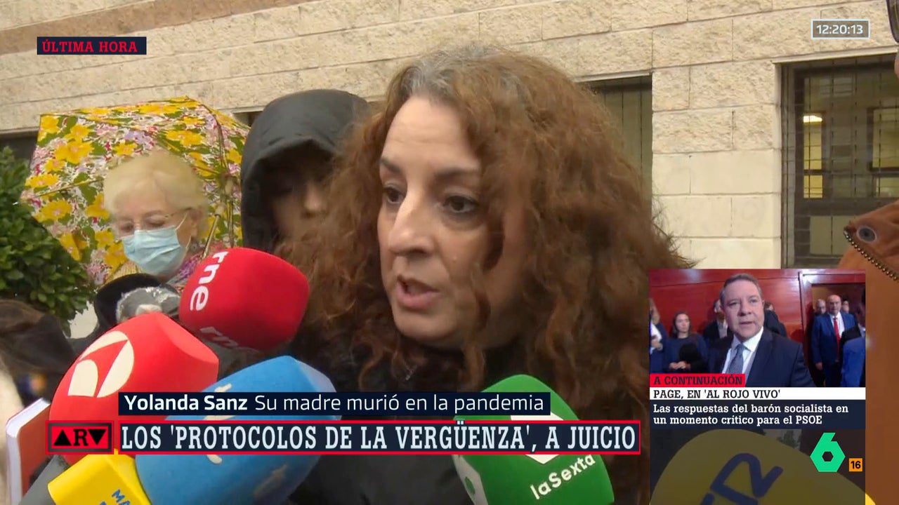 familiares de las víctimas de los ‘protocolos de la vergüenza’ increpan a Peromingo