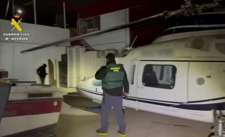 Detenidas seis personas por introducir hachis desde Marruecos con helicópteros