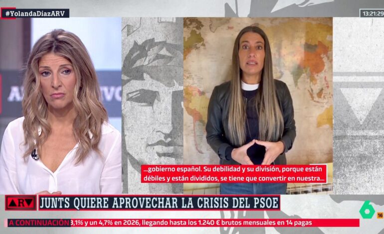 Nogueras queda retratada y su política no es digna, conmigo que no cuenten