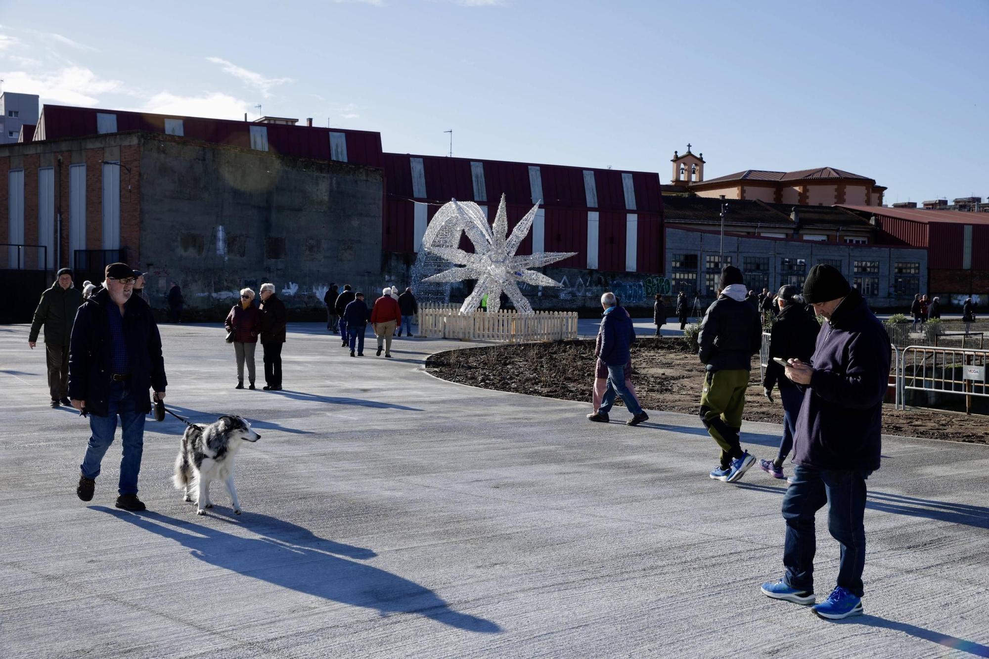 El Paseo Naval de Gijón ya está abierto a la ciudadanía (en imágenes)
