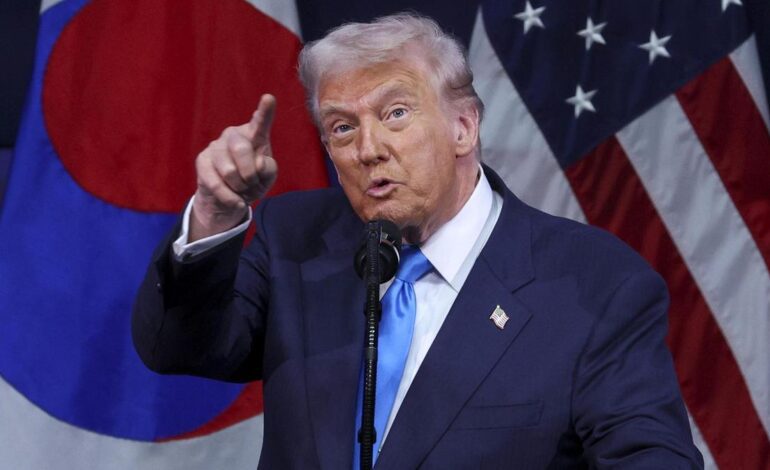 Trump ordena una «revisión exhaustiva» de los planes de vacunación infantil en Estados Unidos