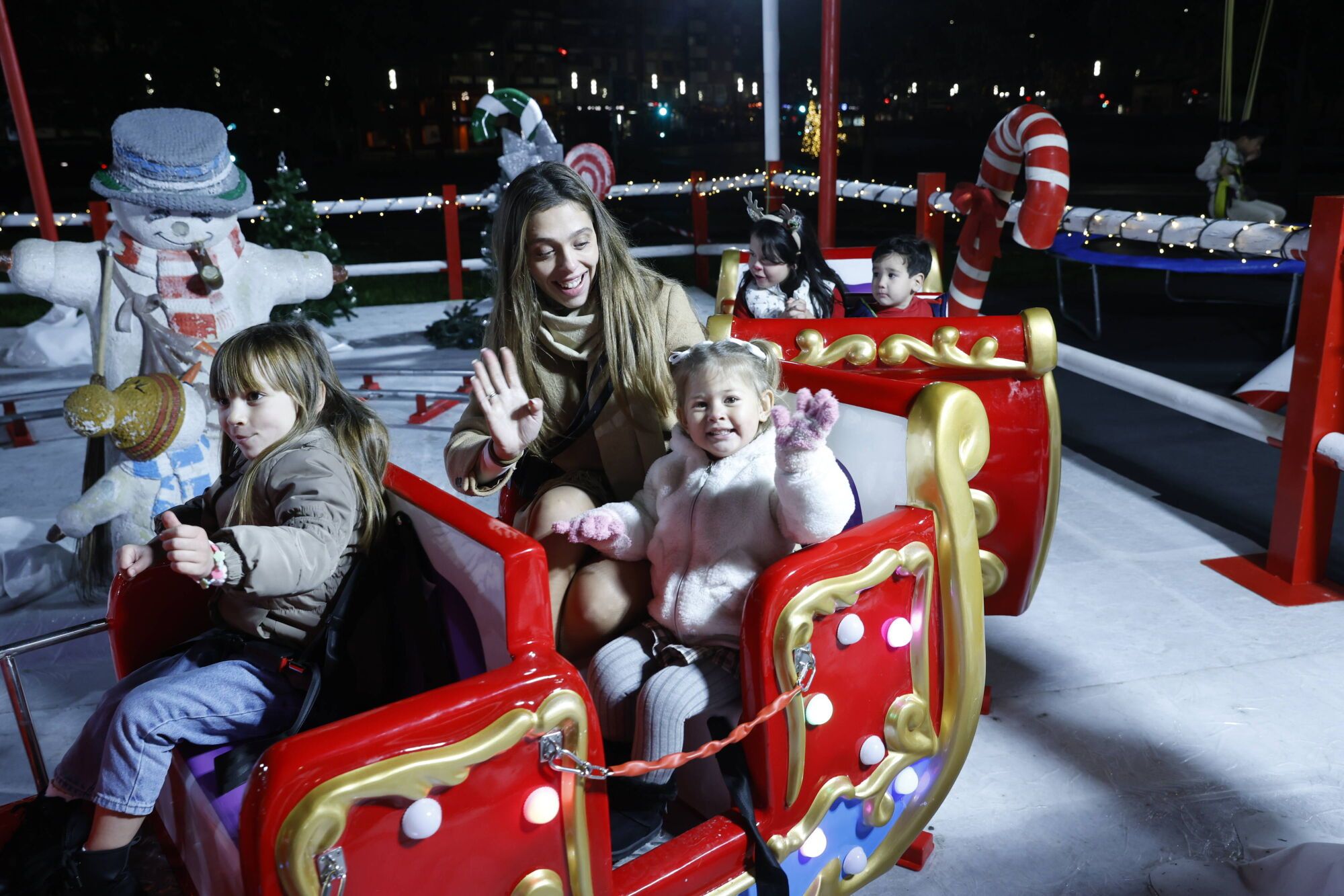 El Solarón, paraíso navideño en Gijón