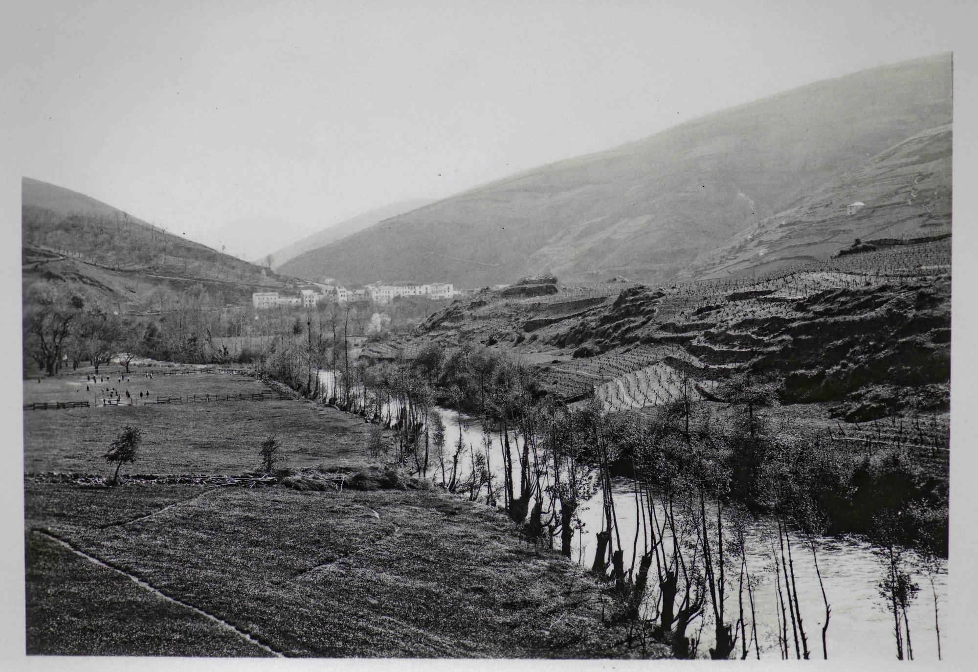 Cangas del Narcea hace cien años, en imágenes