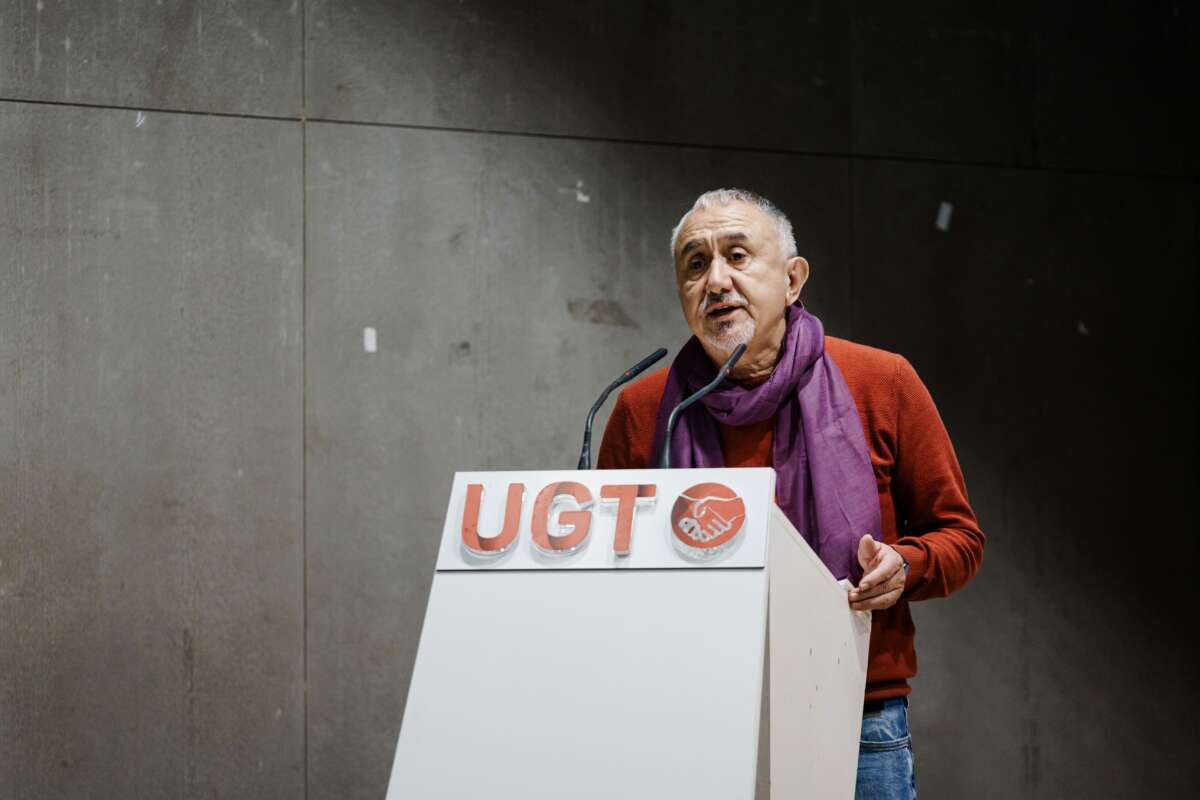 El secretario general de UGT, Pepe Álvarez.