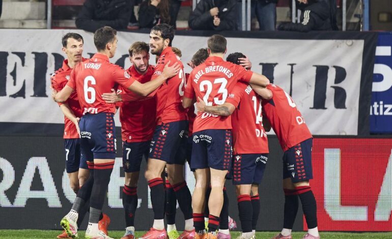 Osasuna gana al Levante con dos goles en la primera parte