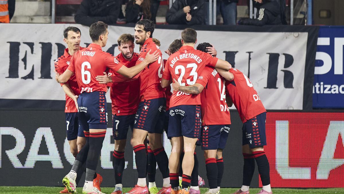 Osasuna gana al Levante con dos goles en la primera parte