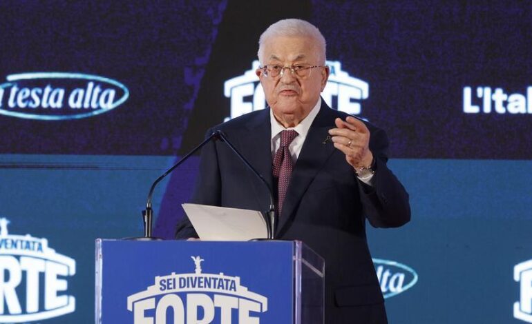 Abás pide a Italia que reconozca a Palestina como Estado en su segundo encuentro con Meloni en un mes