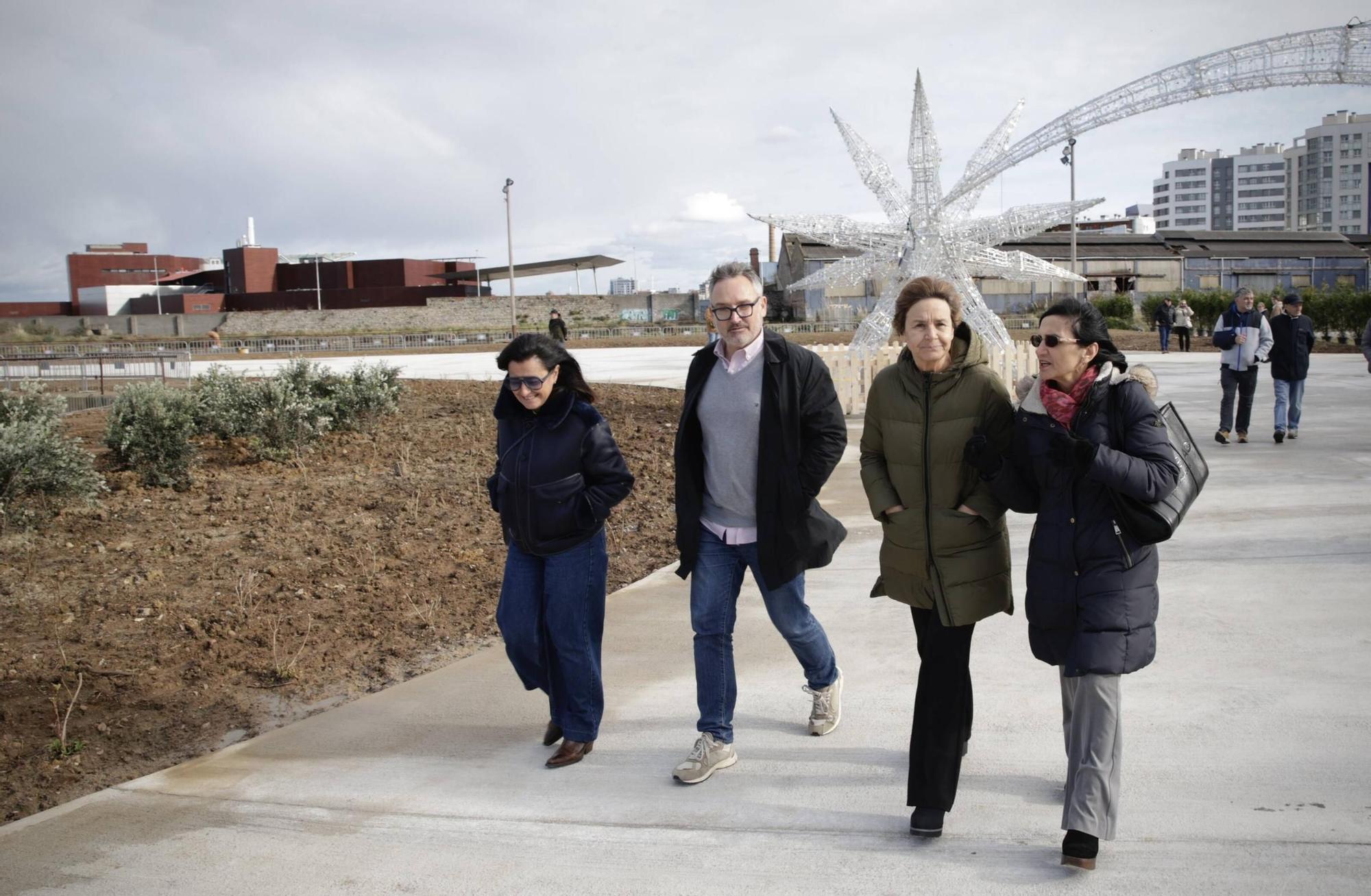 El Paseo Naval de Gijón ya está abierto a la ciudadanía (en imágenes)