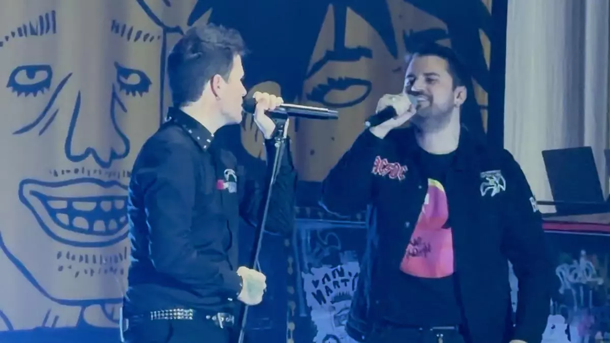 Carlos Díez, el joven de Fuenlabrada que subió al escenario del Movistar Arena para cantar con Dani Martín