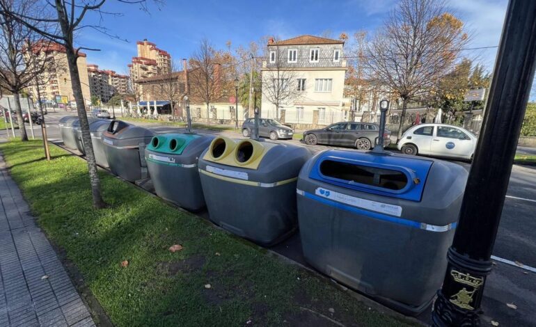 Gijón se estanca en el reciclaje y sigue a 19 puntos del porcentaje que fija Europa