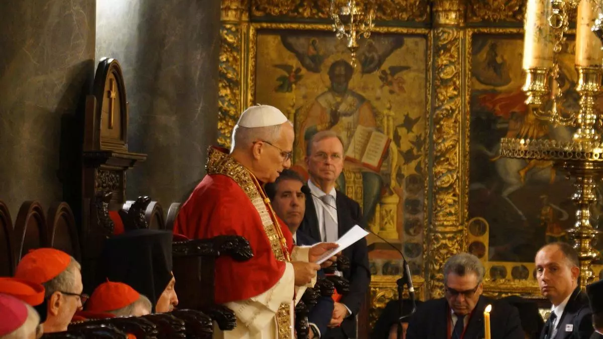 León XIV: "La Santa Sede apoya desde hace años la propuesta de una solución de dos Estados"