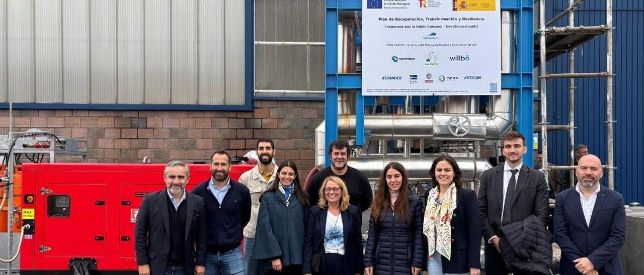 Idesa desarrolla desde Avilés una solución pionera para la captura de CO2