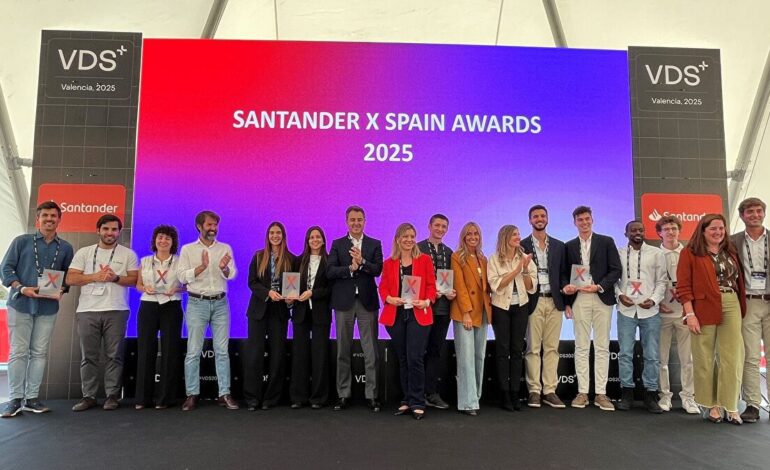 Los Santander X Spain Awards 2025 distinguen a nueve iniciativas emprendedoras con gran potencial