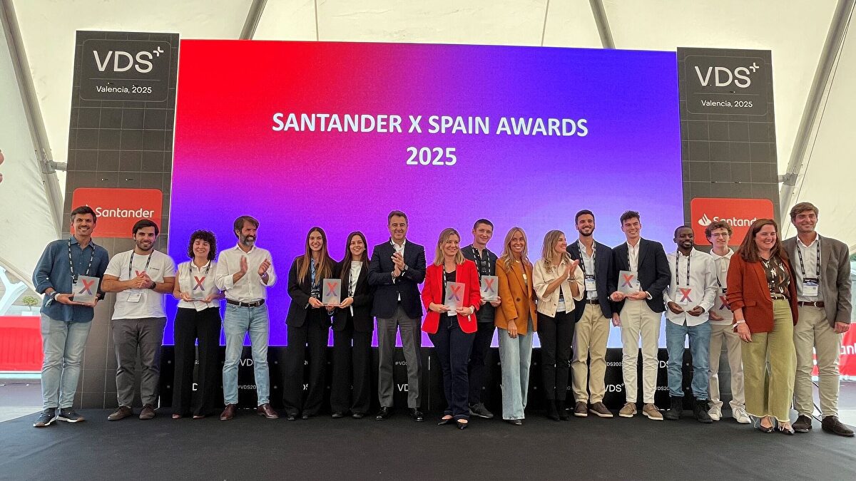 Los Santander X Spain Awards 2025 distinguen a nueve iniciativas emprendedoras con gran potencial