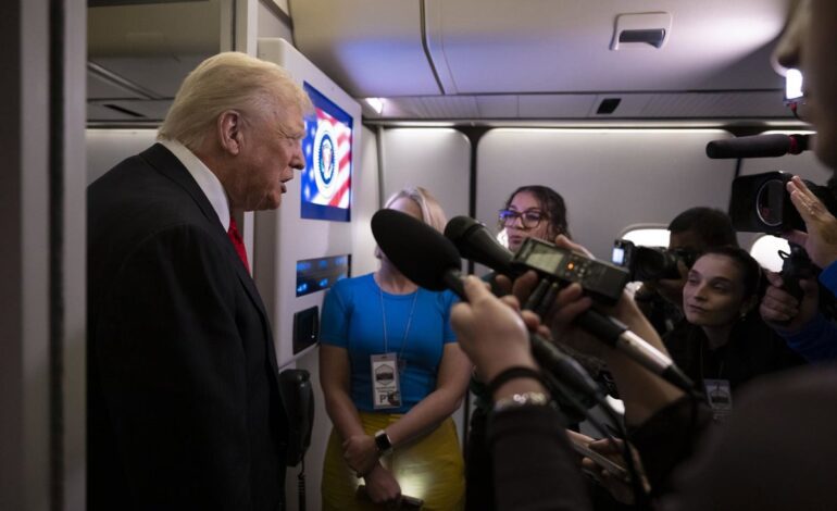 Trump confirma una conversación telefónica con Maduro