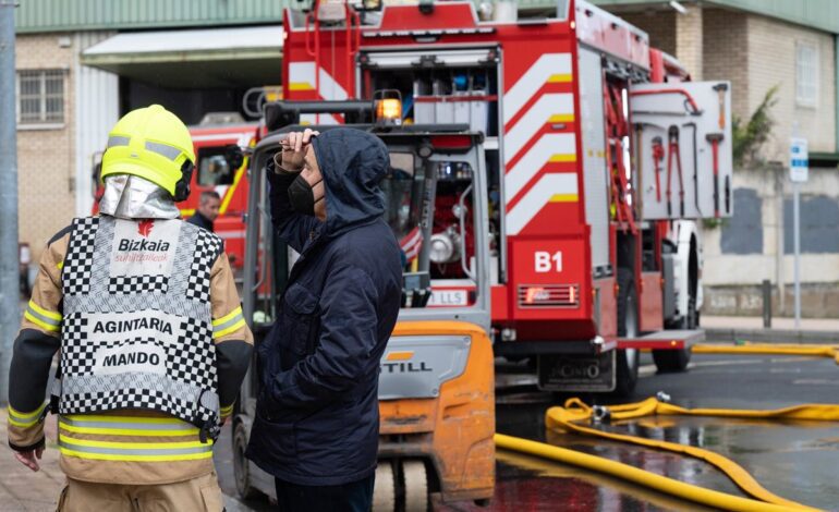 Muere un hombre de 73 años en el incendio registrado en una vivienda de Bermeo
