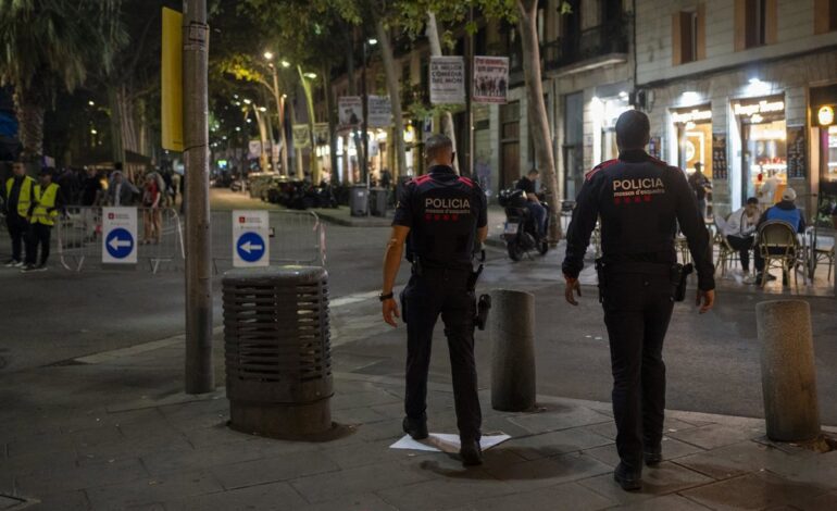 Un 15% de los 414 subinspectores de los Mossos logra el permiso para protestar por mejoras