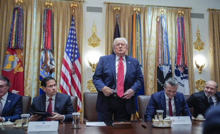 Aranceles, acuerdos comerciales y despliegue militar, líneas maestras de la nueva doctrina exterior de EEUU