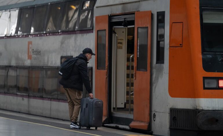 Cortada la circulación de la R17 de Rodalies entre Tarragona y Port Aventura por una avería
