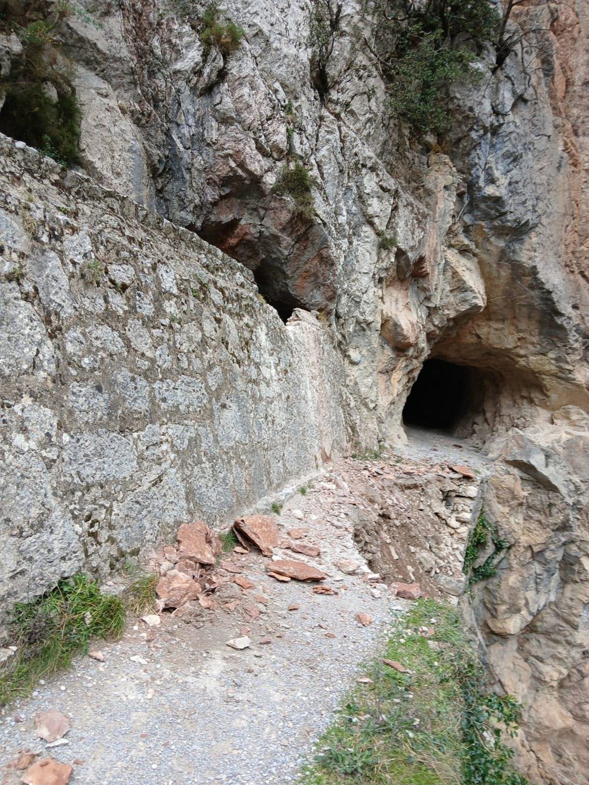 Cierre total de la ruta del Cares por desprendimiento