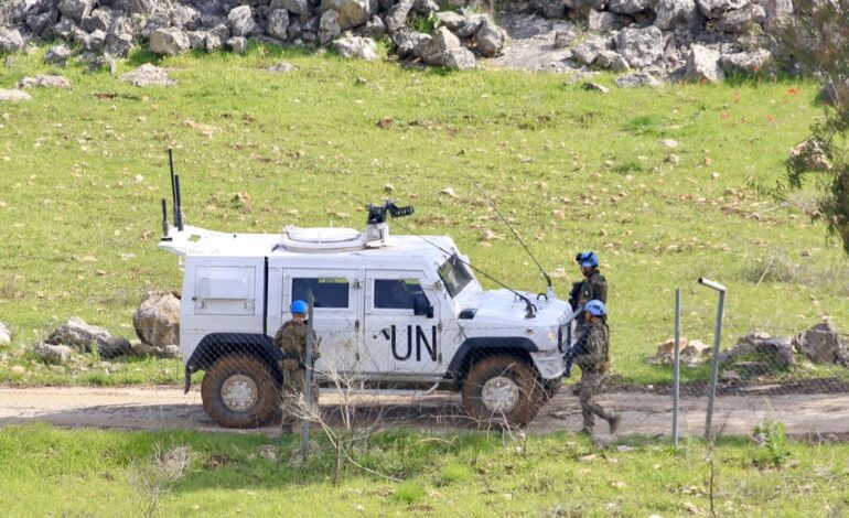 La FINUL denuncia un ataque a tiros de Israel contra una de sus patrullas en el sur de Líbano