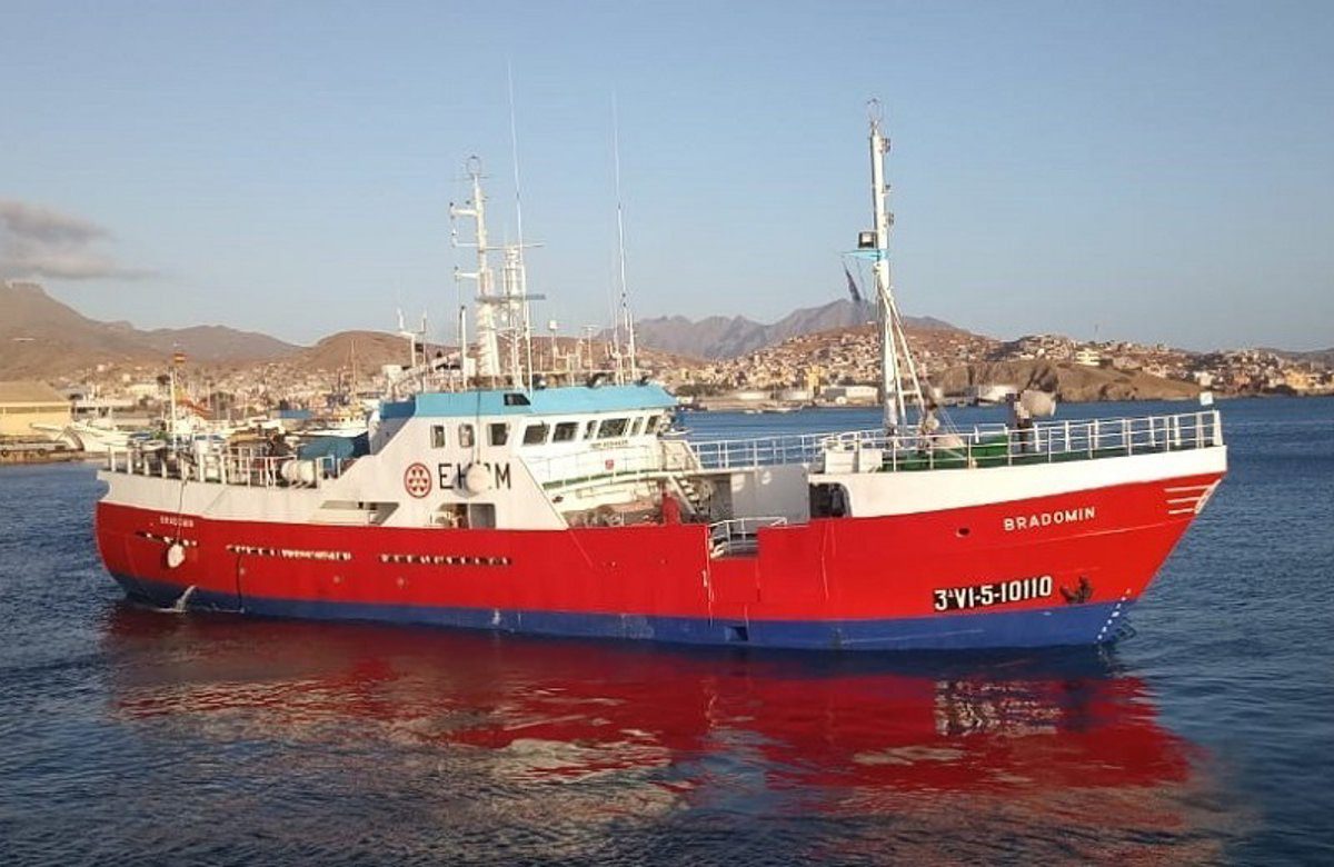 Muere un marinero gallego mientras faenaba en el Atlántico Sur