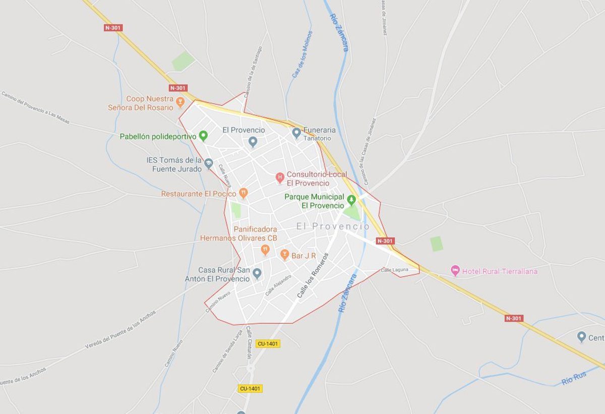 Herido un joven tras ser agredido por arma blanca en El Provencio