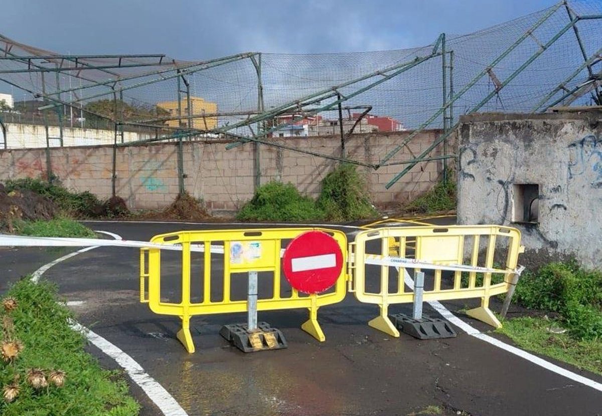 Santa Cruz de Tenerife levanta la suspensión de actividades al aire libre tras la borrasca ‘Emilia’