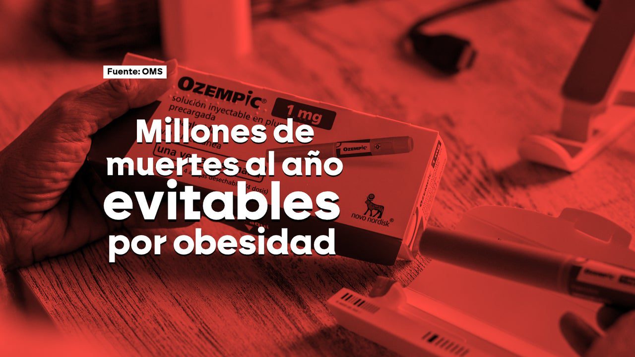 La OMS dice que adelgazantes como Ozempic deben ser de acceso universal para combatir la obesidad