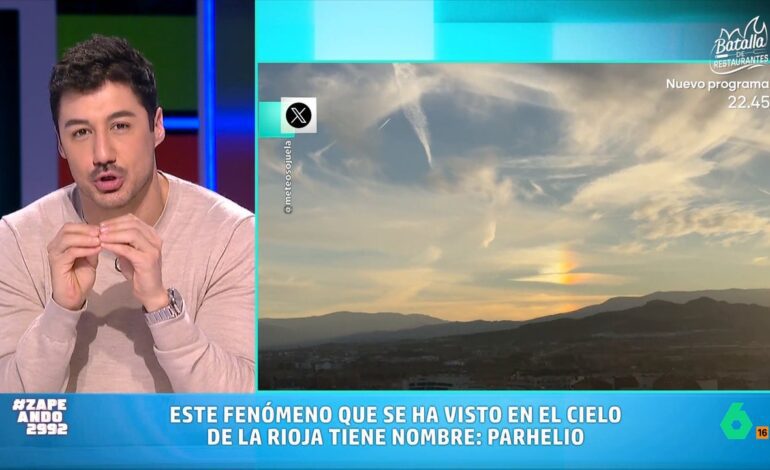 Francisco Cacho explica en vídeo qué son los soles del cielo de La Rioja