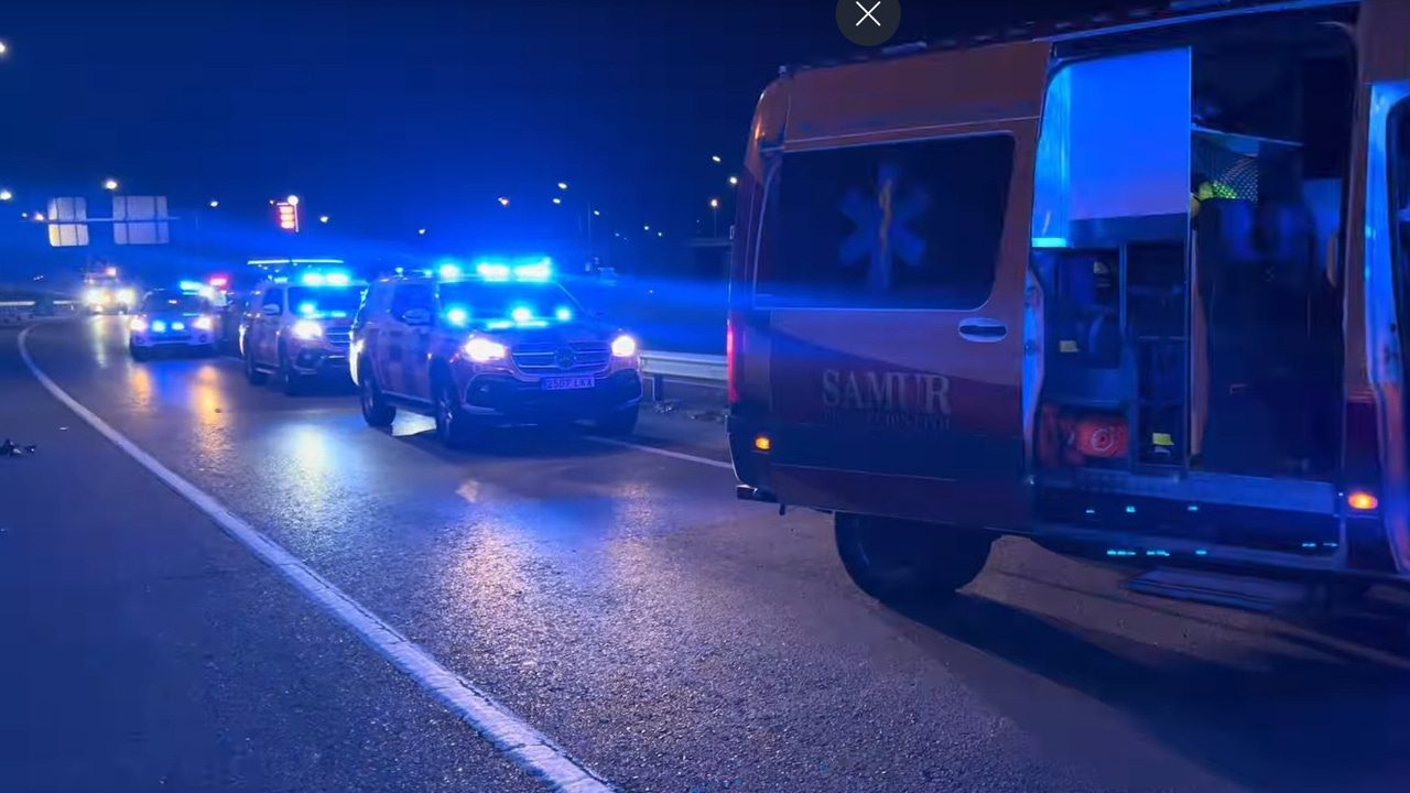 Un motorista de 23 años sufre la amputación de un brazo tras un accidente en la A-42