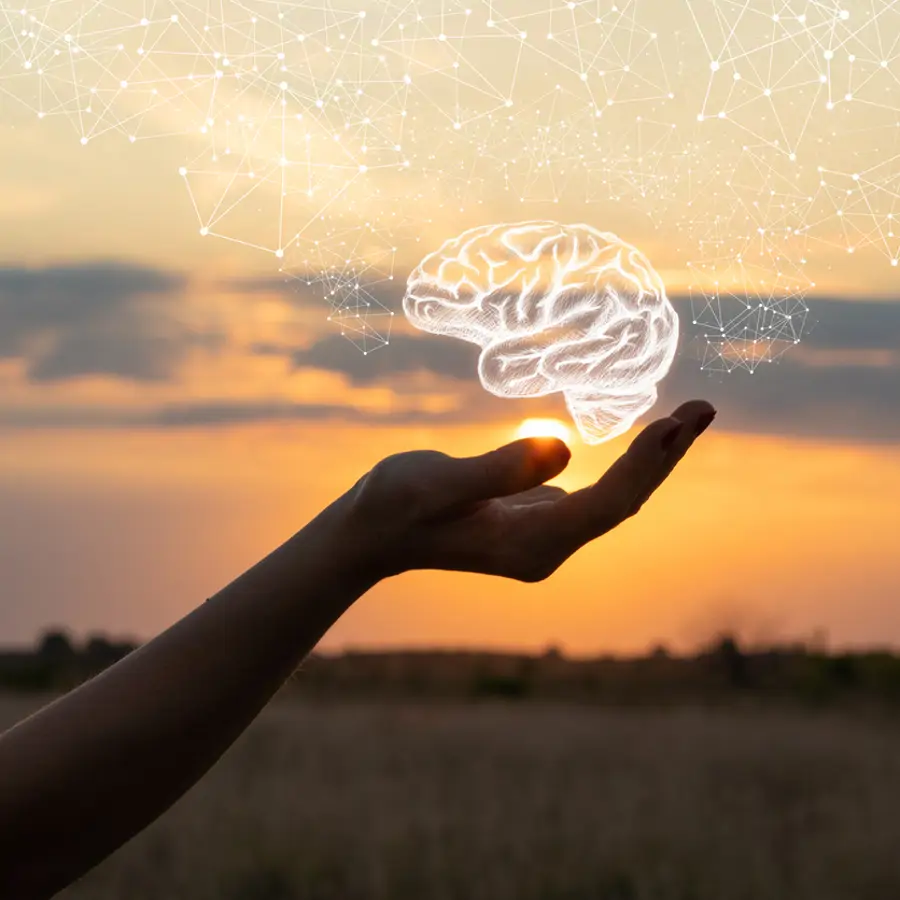 imagen cerebral inspiradora