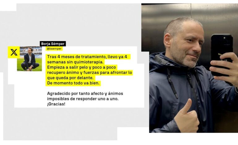 Empieza a salir pelo y poco a poco recupero fuerzas