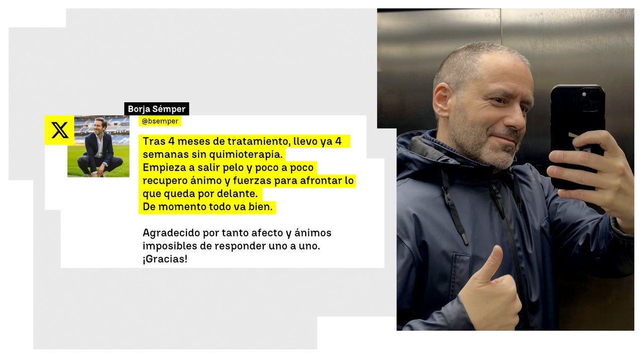 Empieza a salir pelo y poco a poco recupero fuerzas