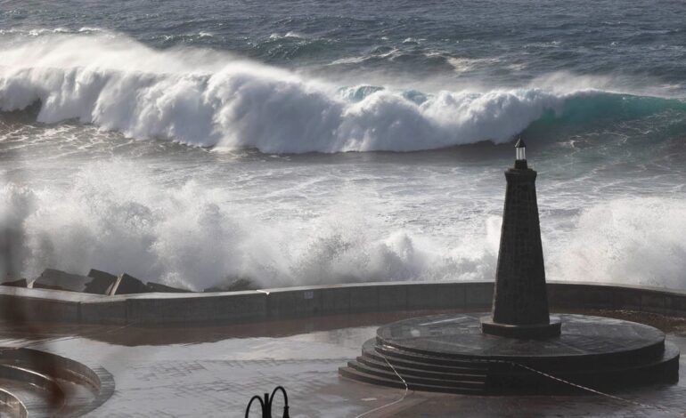 ¿Qué es un golpe de mar como el de Tenerife y por qué se producen?