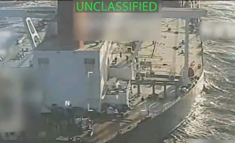 Venezuela califica de «piratería internacional» la interceptación de un petrolero por EEUU