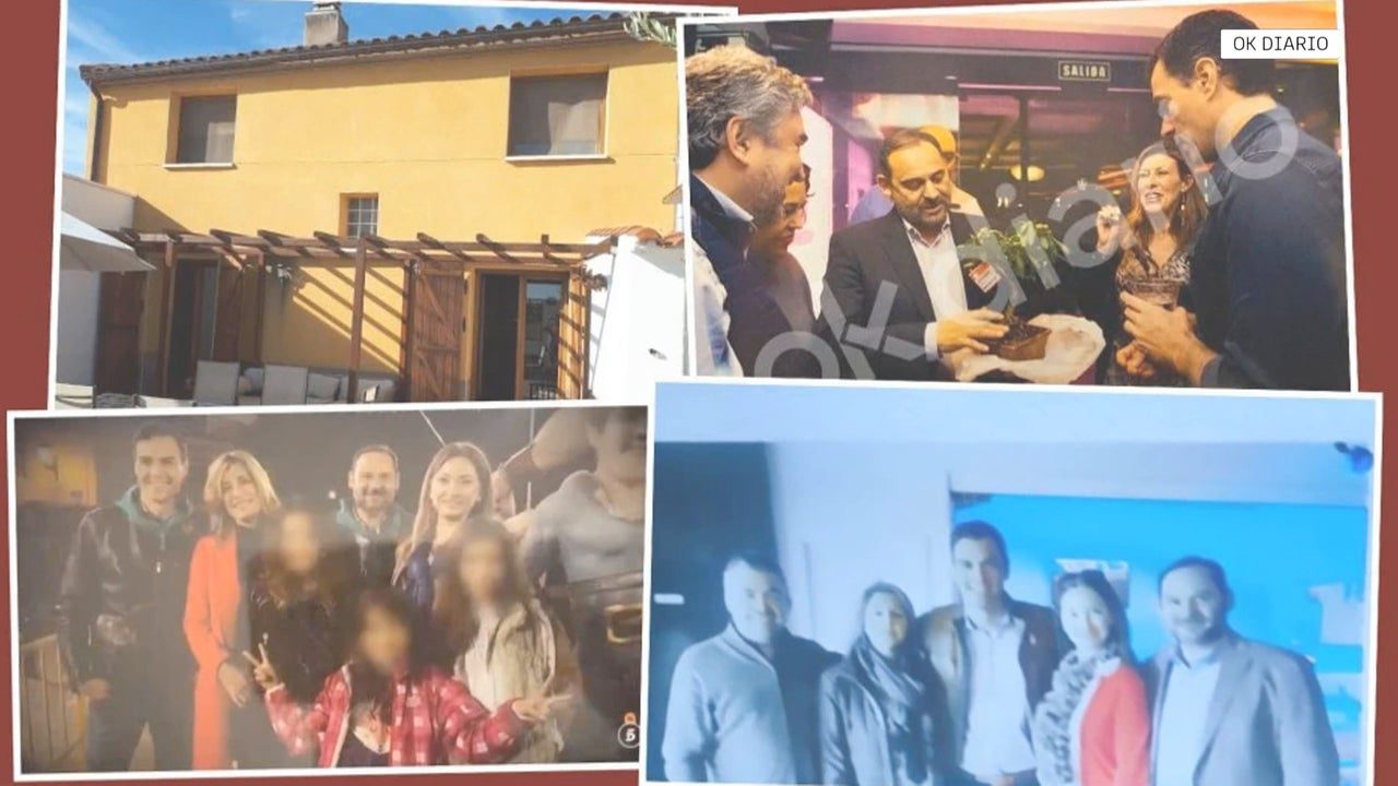 Casas rurales o cumpleaños, las imágenes personales que acreditan la relación entre Sánchez y Ábalos
