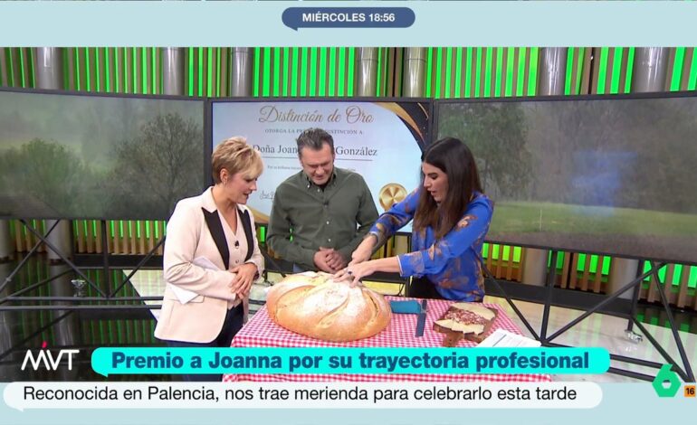 una hogaza de pan palentino de 10 kilos