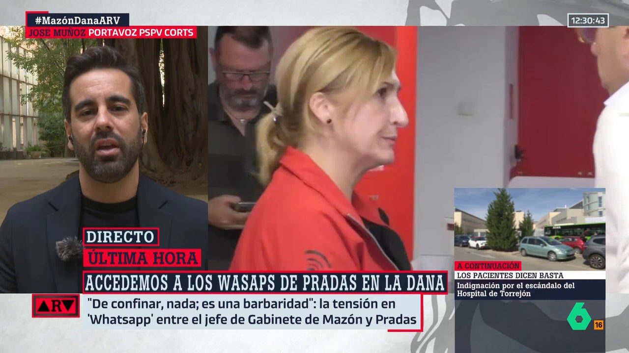 Quien tomó las decisiones fue Mazón, no la consellera