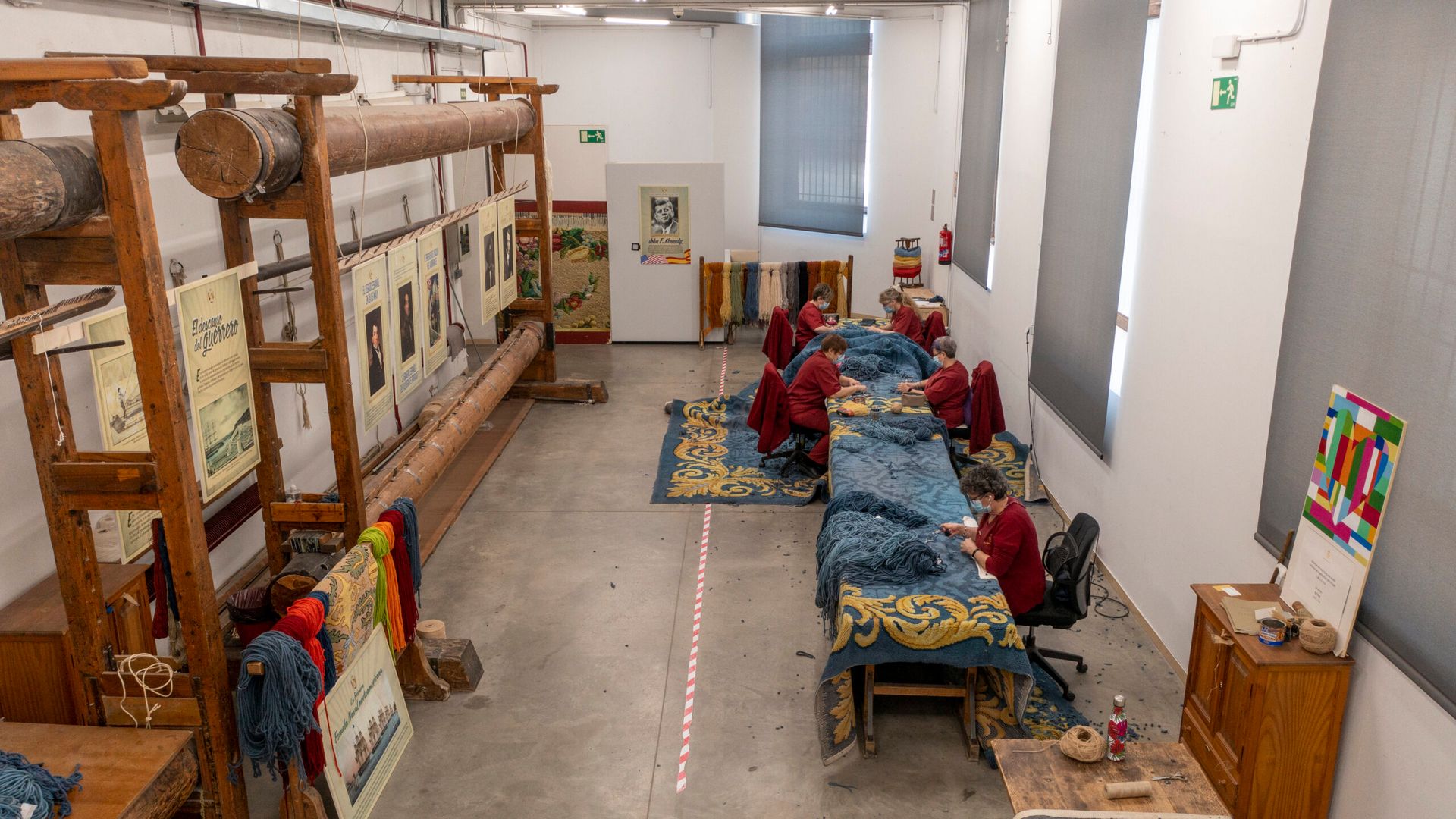 Tapicero Real Fábrica de Tapices de Madrid