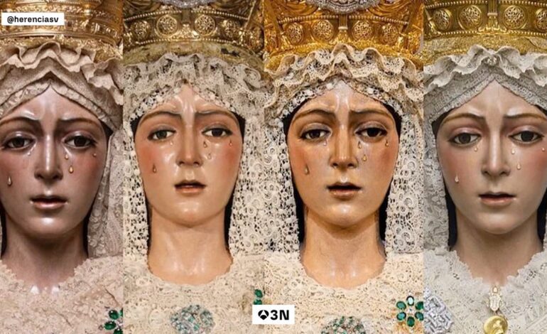 Largas colas para ver a la Macarena tras 118 días de polémica restauración: «Ha recuperado la mirada»