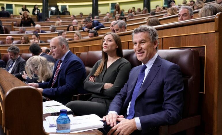 El PP acusa al Gobierno de «espantada» en la última sesión de control del año por la ausencia de varios ministros