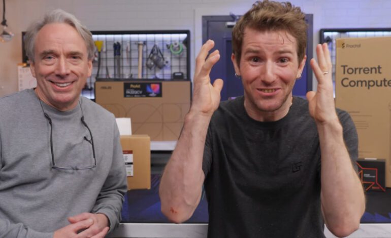 Linus le monta un PC a Torvaldsy el resultado es épico